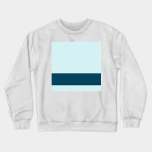 An outstanding combo of Ice, Tiffany Blue, Water Blue and Marine Blue stripes. Crewneck Sweatshirt